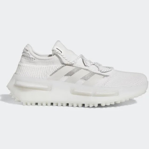 Adidas NMD S1 White Grey size 12 - Picture 2 of 7